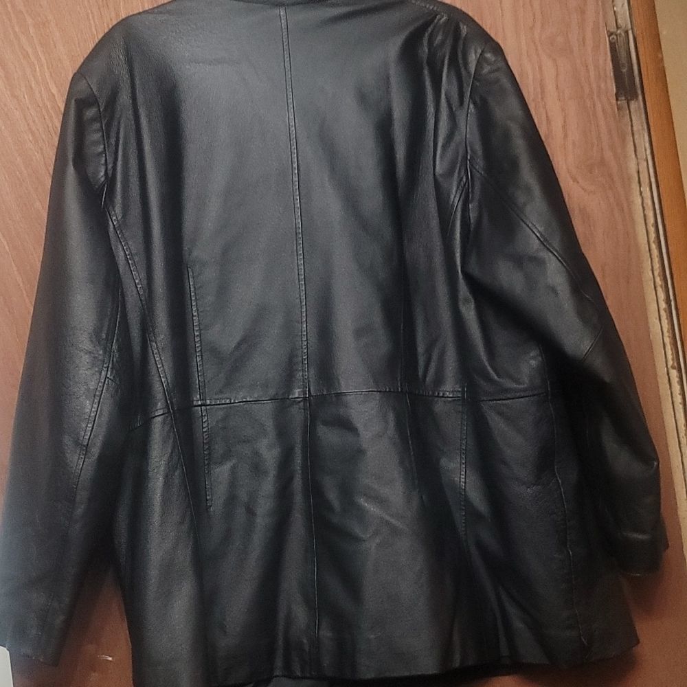 WOMEN'S venezia Vitale leather coat. Size 62 - Picture 6 of 6